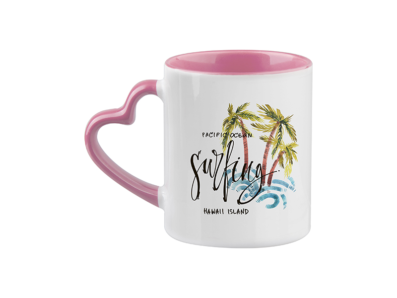 Šolja srce — Roze