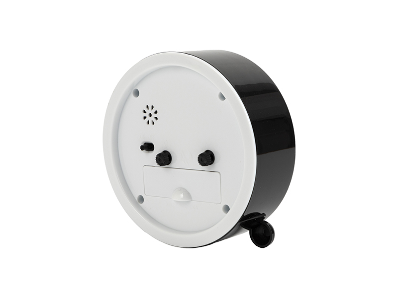 Sat alarm 10,5 × 11 cm — Crna