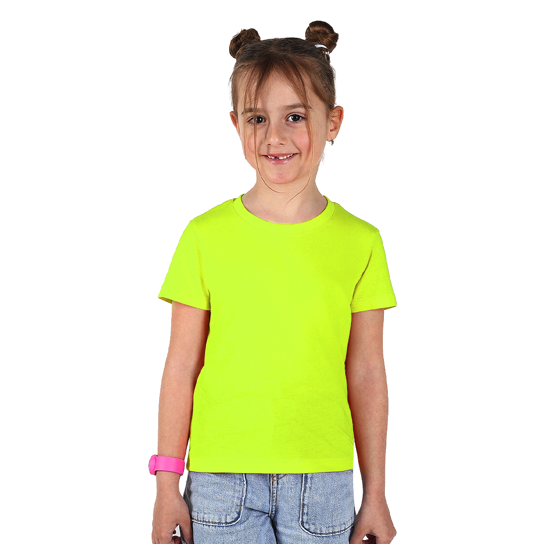 Majica color - Dječija — Svijetlo zelena