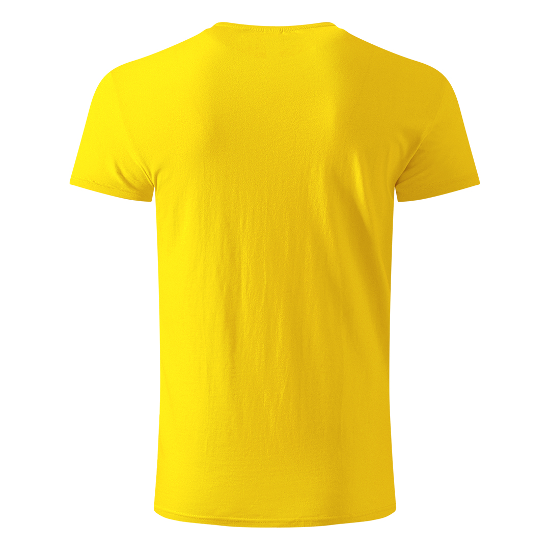 Majica color - Muška — Žuta