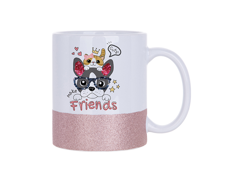 Šolja 11 oz u boji — Roze