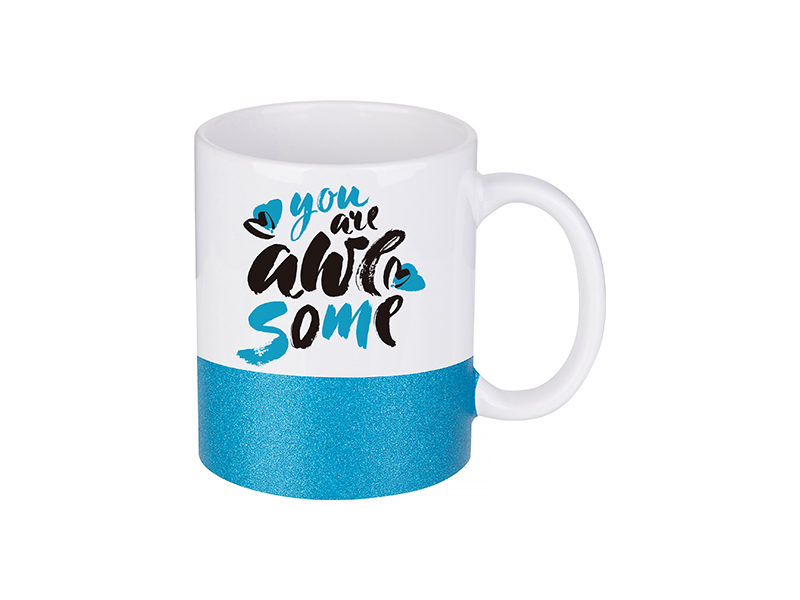 Šolja 11 oz u boji — Plava