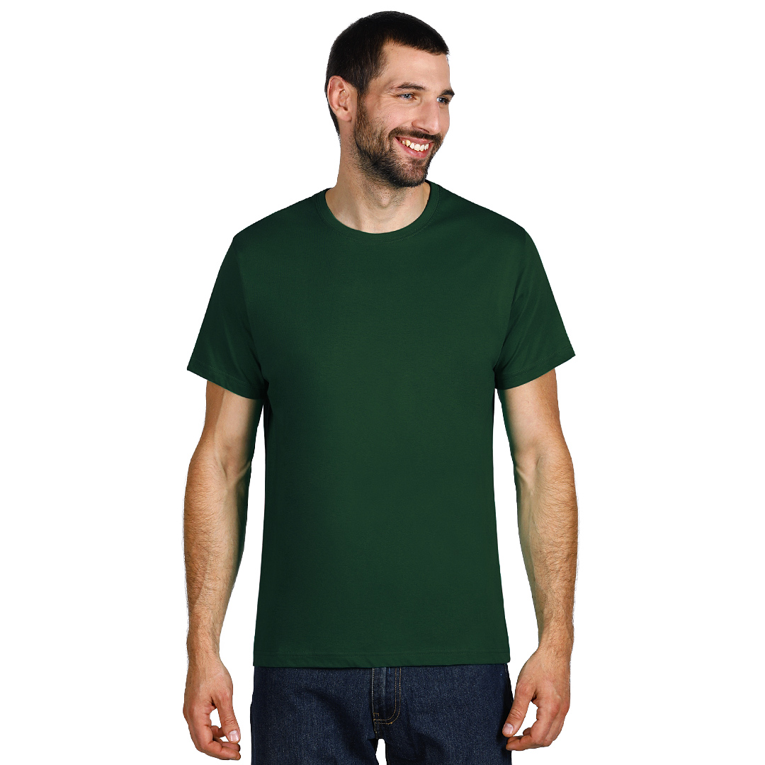 Majica color - Muška — Tamno zelena