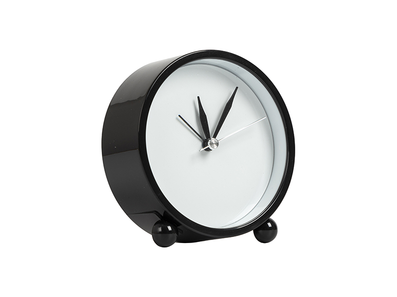 Sat alarm 10,5 × 11 cm — Crna