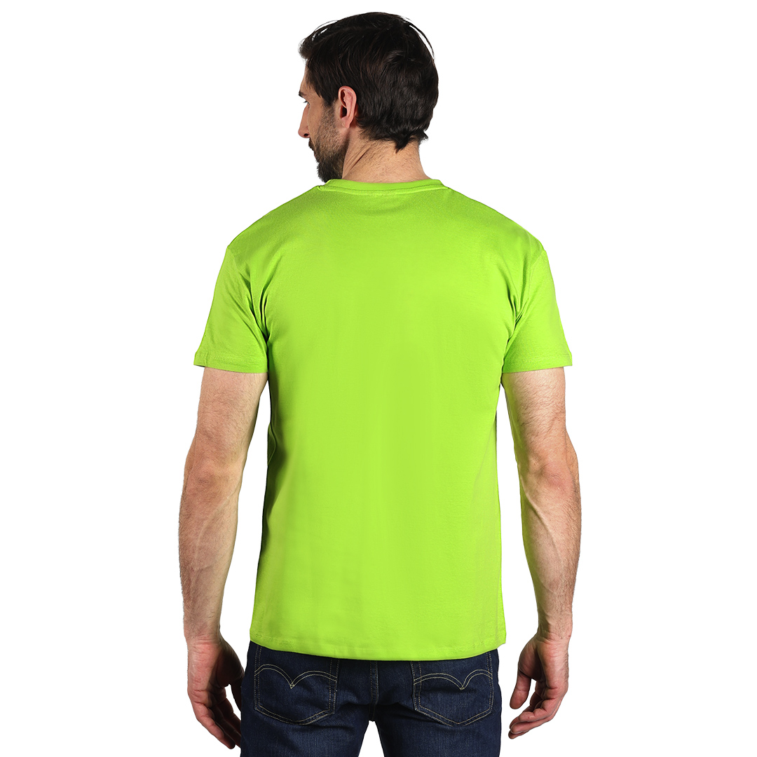 Majica color - Muška — Svijetlo zelena