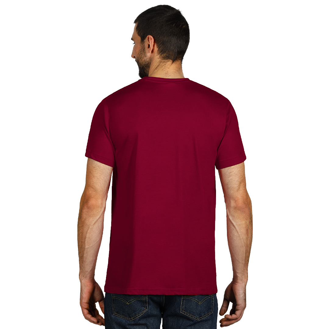 Majica color - Muška — Bordo