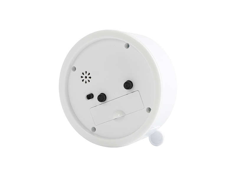 Sat alarm 10,5 × 11 cm — Bijela