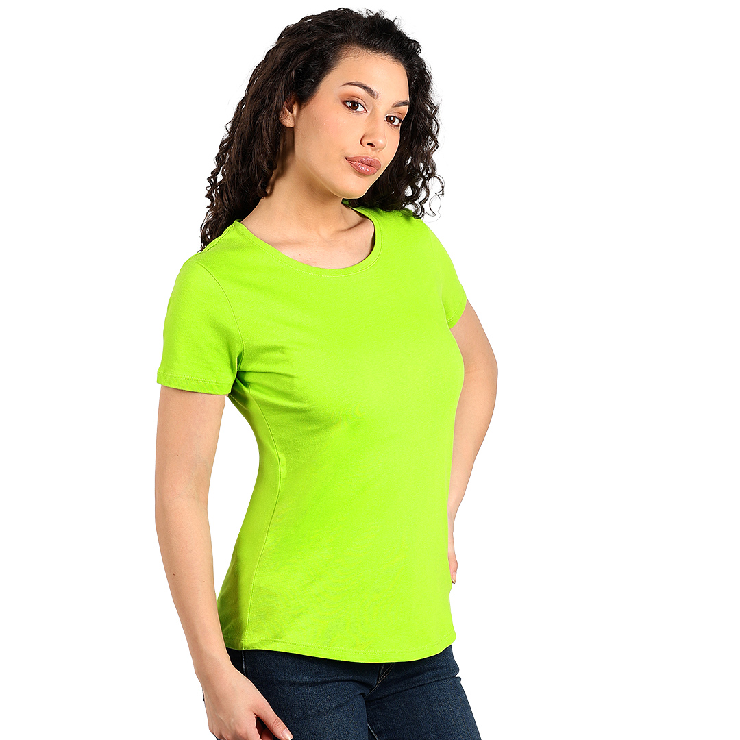Majica color - Ženska — Svijetlo zelena