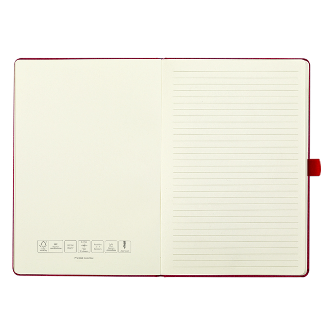 Notes Toto A5 — Crvena