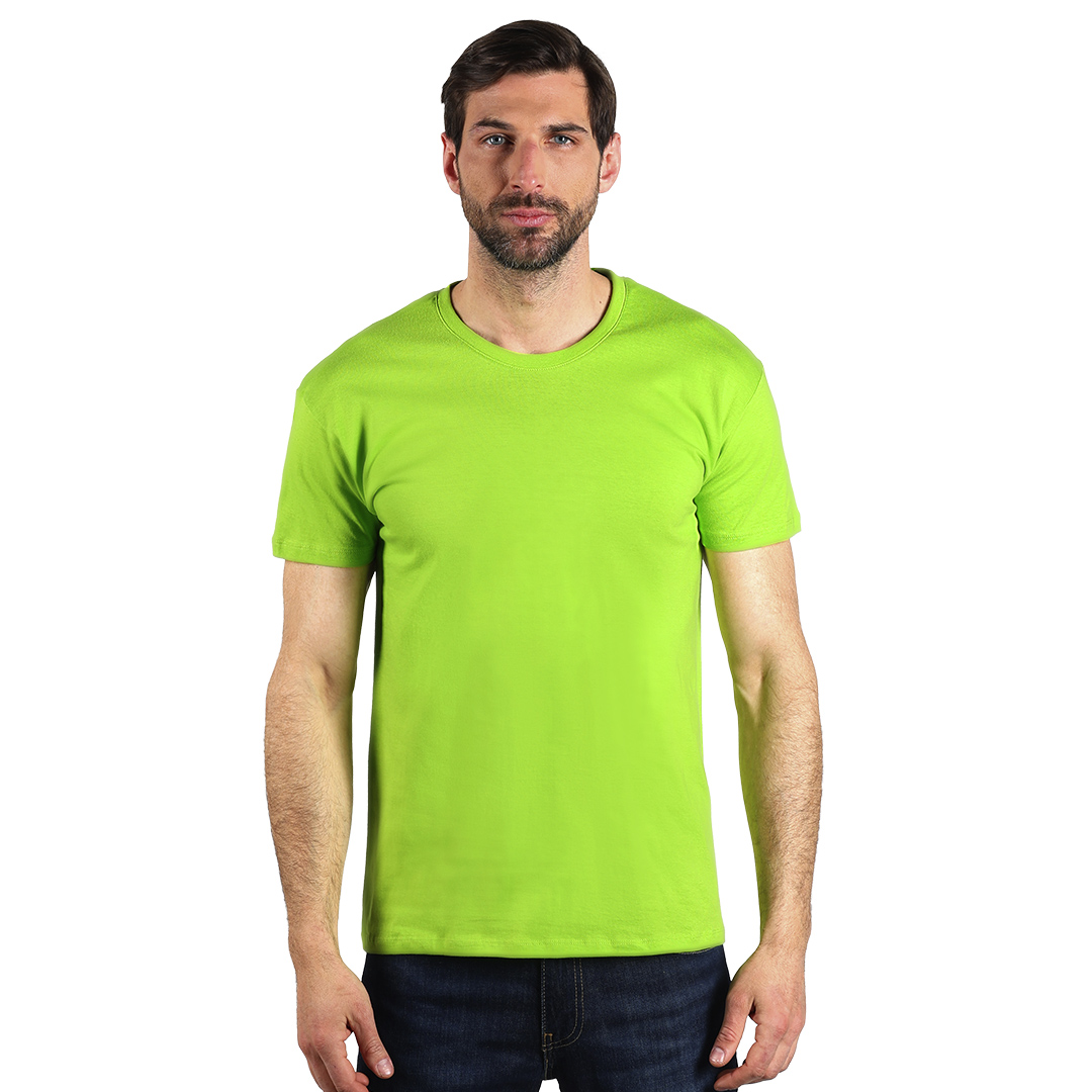 Majica color - Muška — Svijetlo zelena