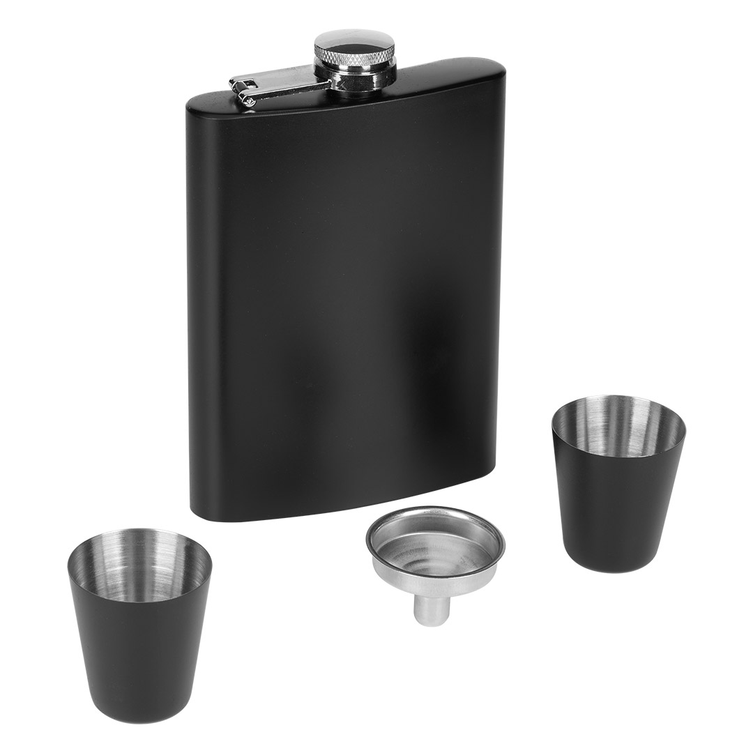 Set pljoska Decant 8 — Crna